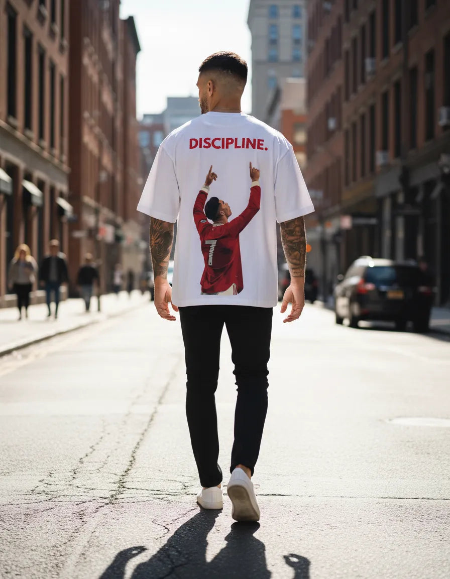CRISTIANO RONALDO - Men Oversized T-shirt