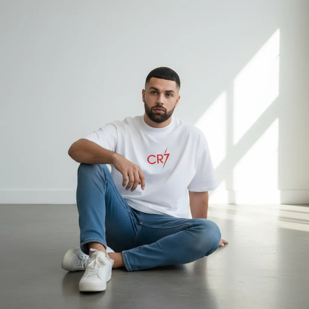 CRISTIANO RONALDO - Men Oversized T-shirt