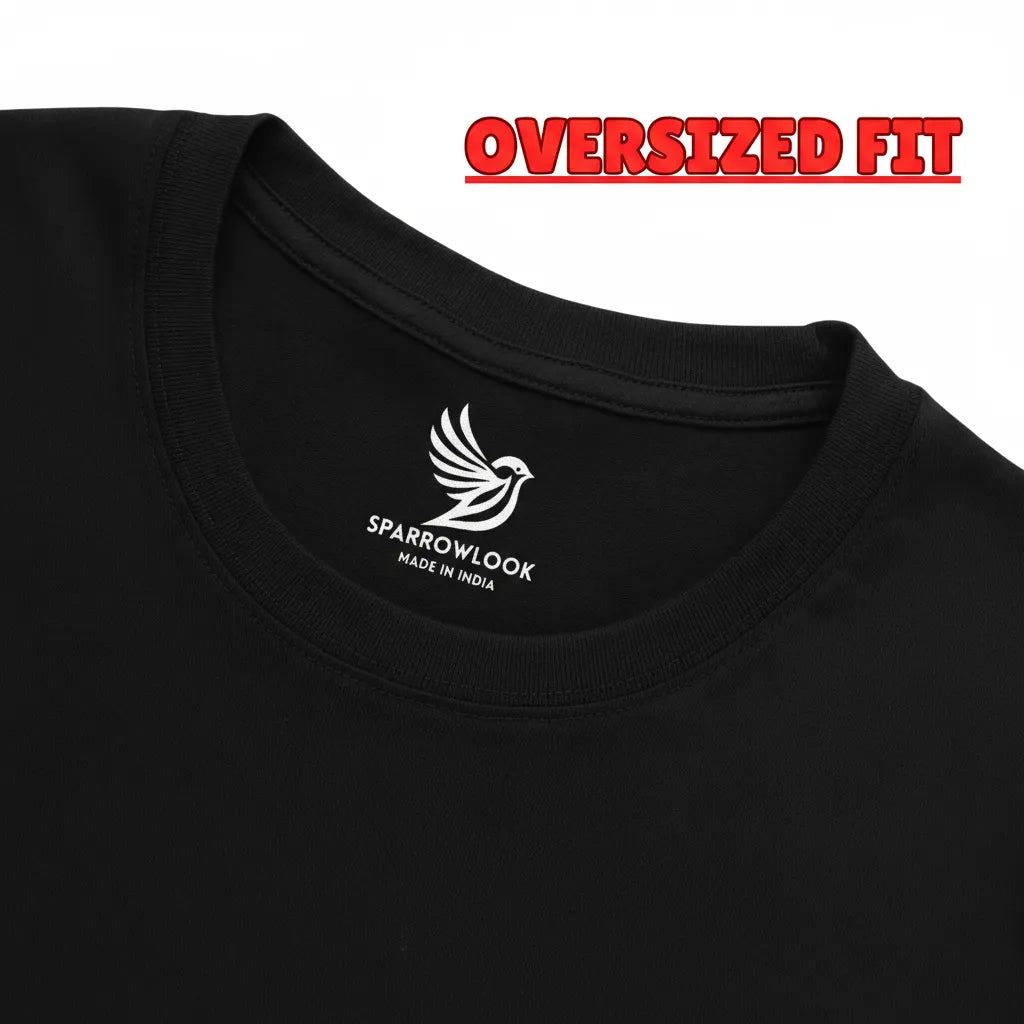 ART IS FREEDOM - MEN OVERSIZED T-SHIRT