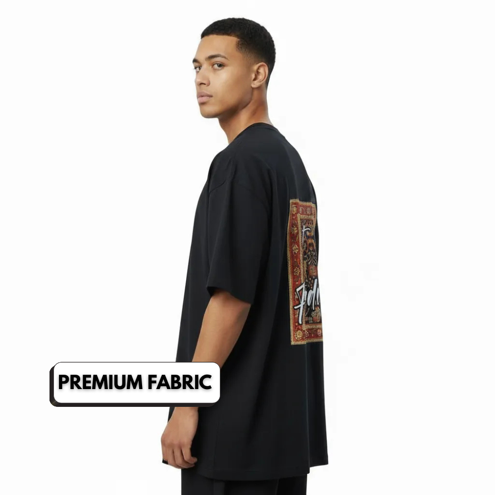 ART IS FREEDOM - MEN OVERSIZED T-SHIRT