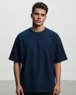 Elevated Basics – Navy Oversized Tee