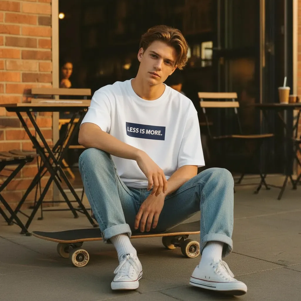 Less is more - Oversized Tee