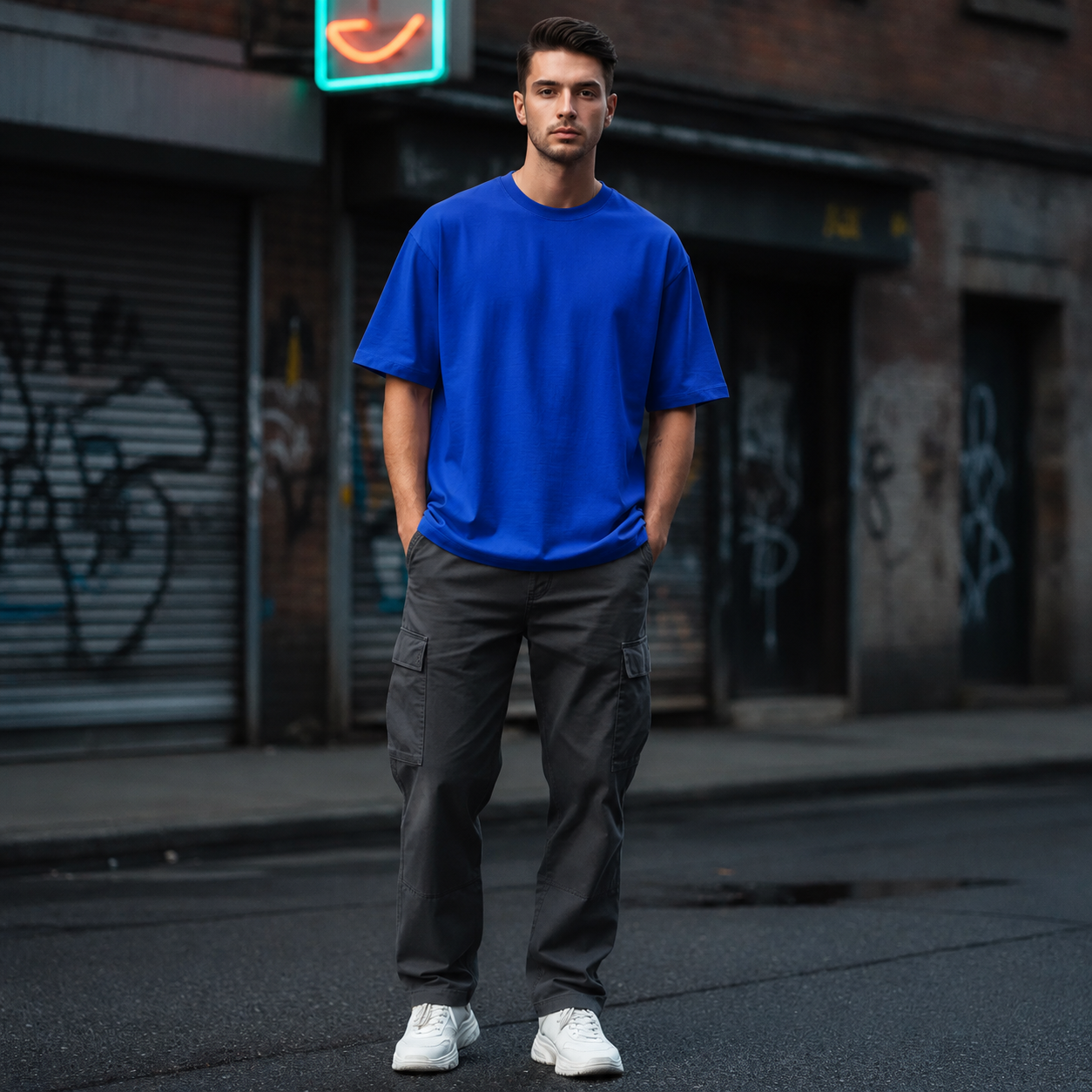 Bold in Blue | Effortless in Style